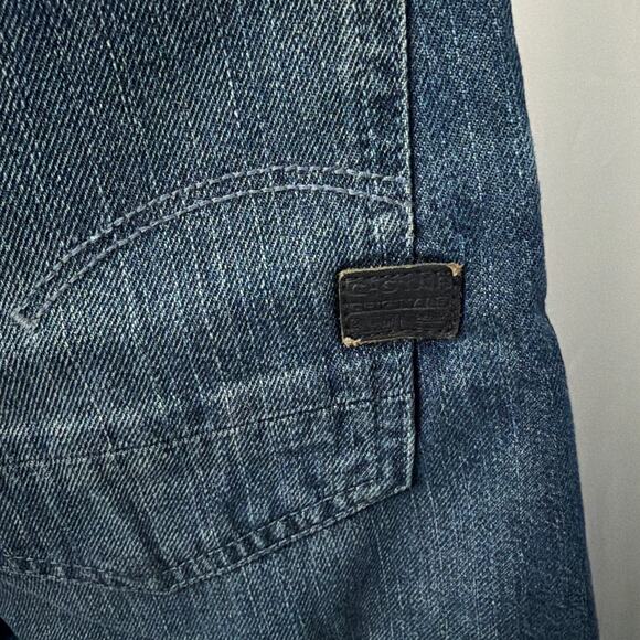 G Star Raw Jeans Mens 31 x 29 Motac Deconstructed 3D Slim Blue Motorcycle Moto - Picture 11 of 13